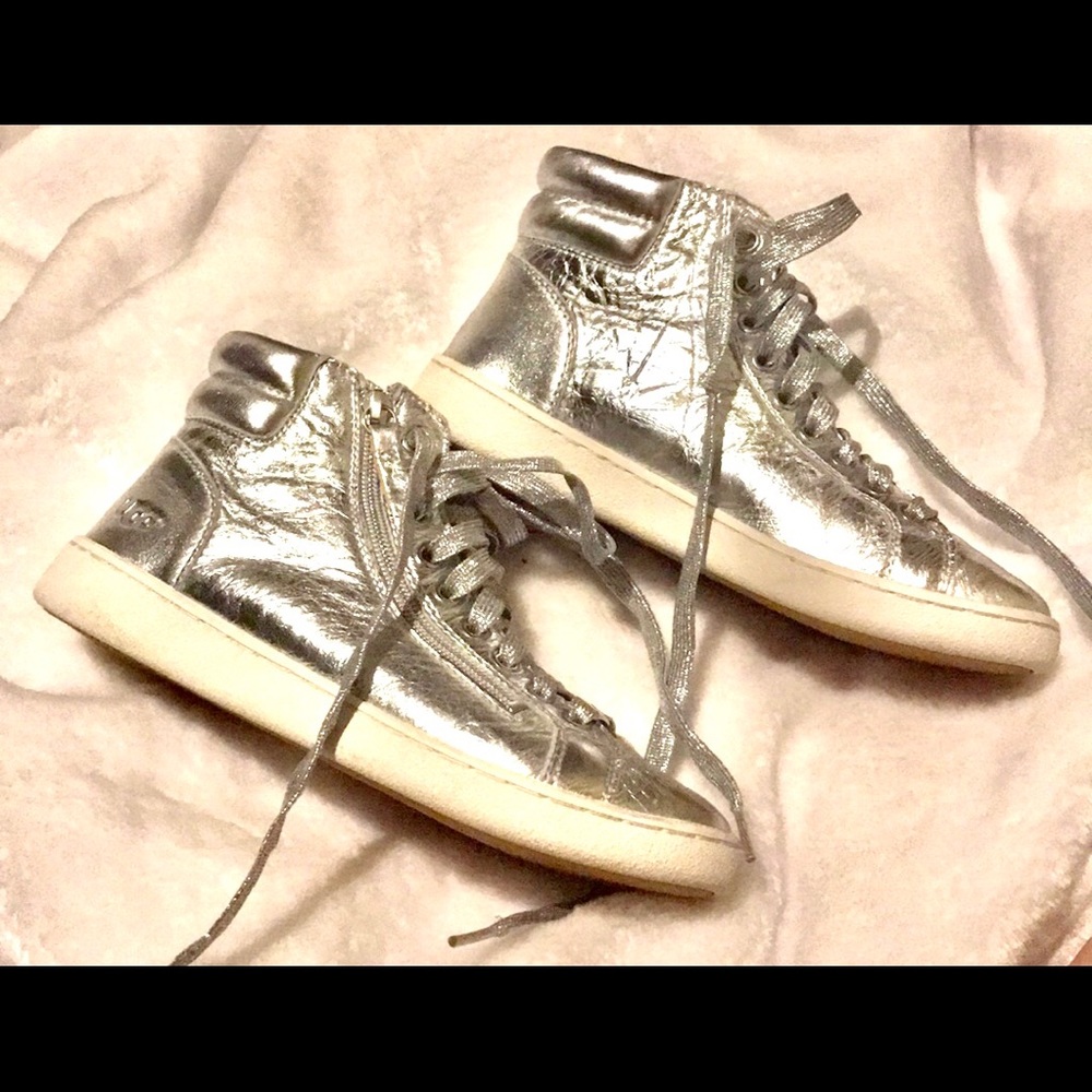 UGG silver sneakers